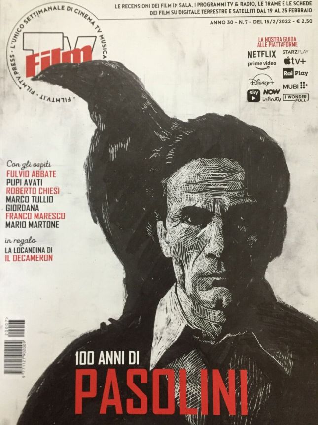FILM TV magazine side cover Issue 7 19 February 2022