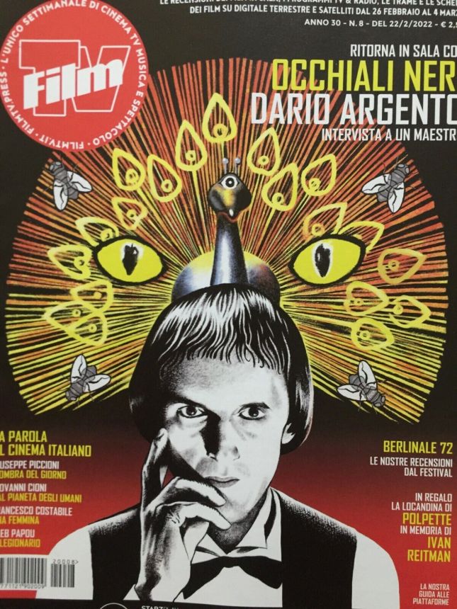 FILM TV magazine side cover Issue 8 26 February 2022