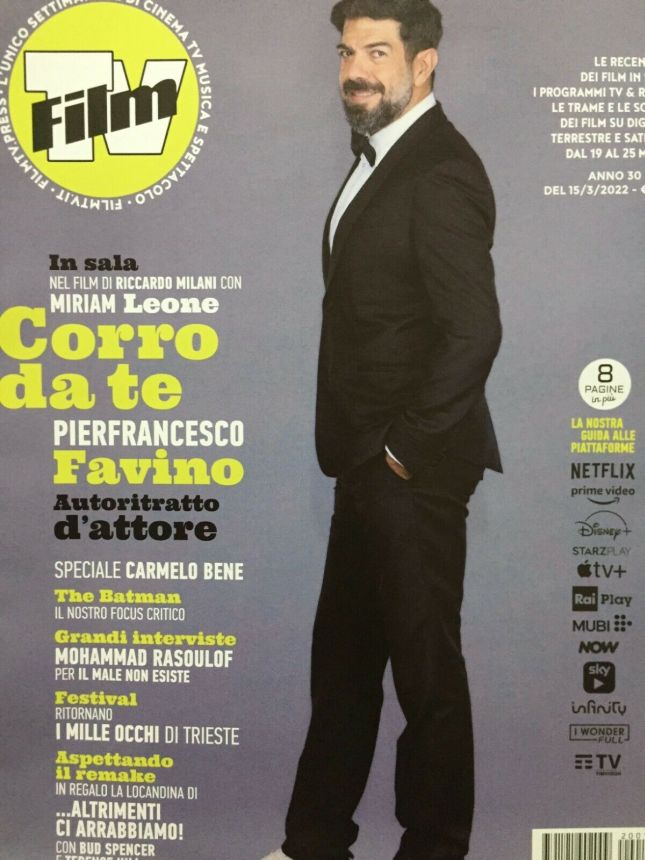 FILM TV magazine side cover Issue 11 19 March 2022