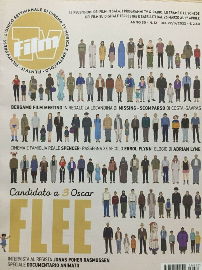 FILM TV magazine side cover Issue 12 26 March 2022