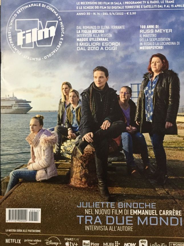 FILM TV magazine side cover Issue 14 9 April 2022