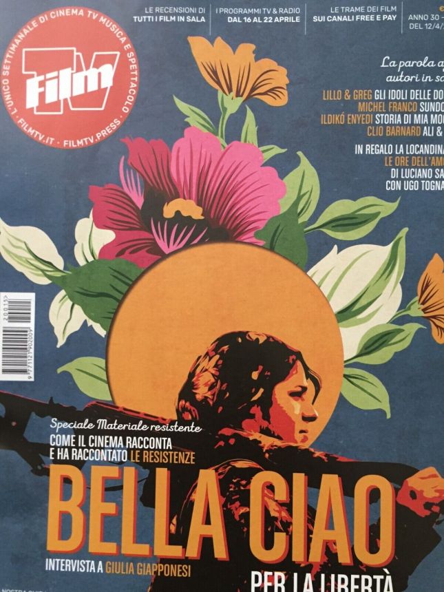 FILM TV magazine side cover Issue 15 16 April 2022