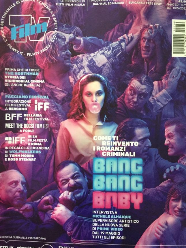 FILM TV magazine side cover Issue 19 14 May 2022