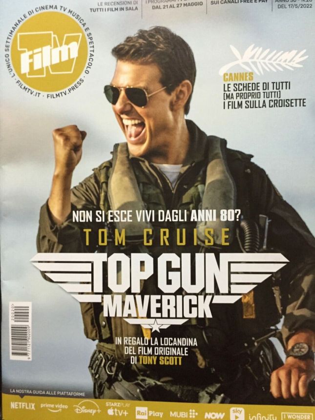 FILM TV magazine side cover Issue 20 21 May 2022