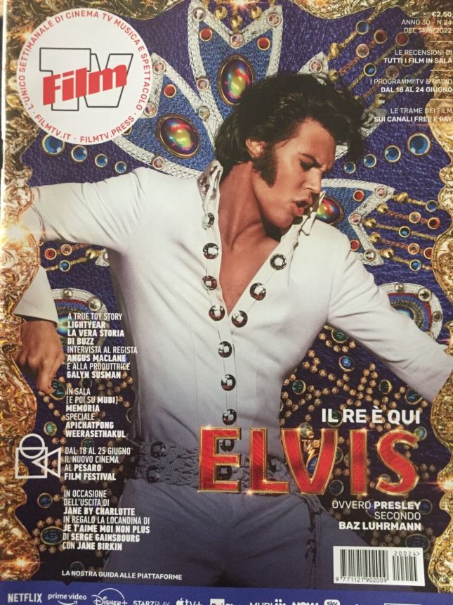 FILM TV magazine side cover Issue 24 18 June 2022