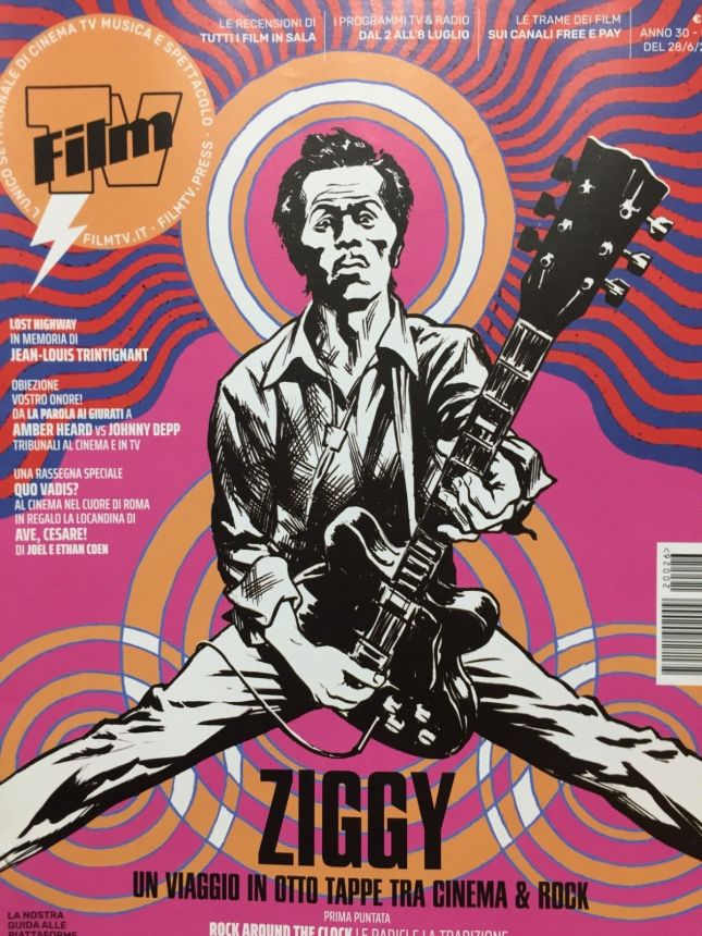 FILM TV magazine side cover Issue 26 2 July 2022