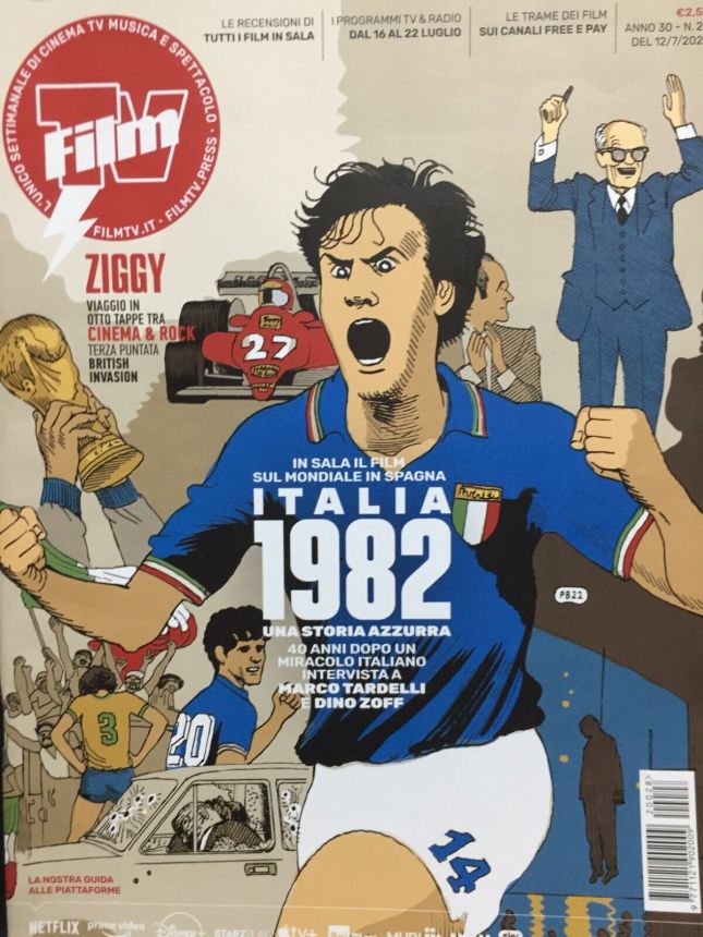 FILM TV magazine side cover Issue 28 16 July 2022