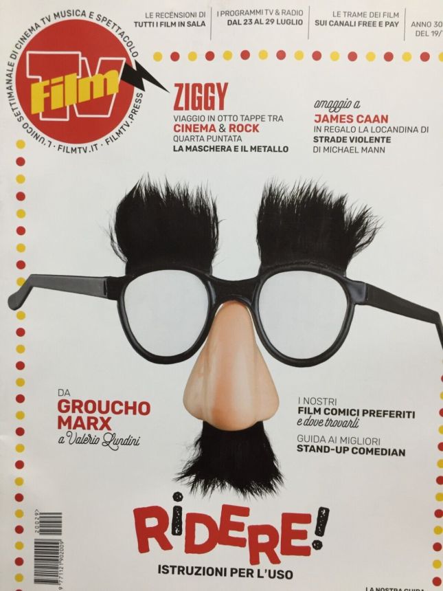 FILM TV magazine side cover Issue 29 23 July 2022