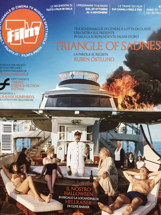 FILM TV magazine side cover Issue 43 29 October 2022