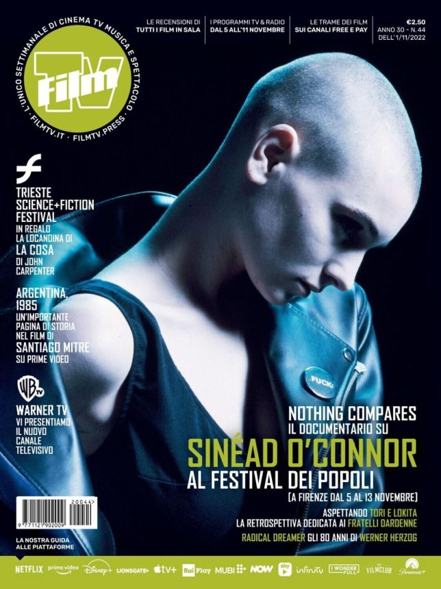 FILM TV magazine side cover Issue 44 5 November 2022