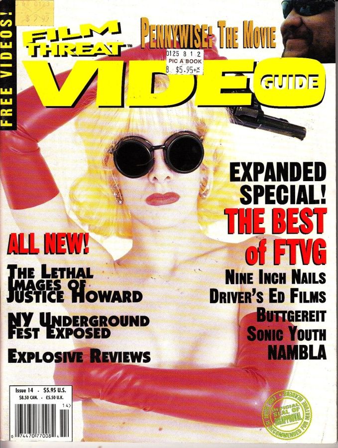 FILM THREAT VIDEO GUIDE magazine side cover Issue 14  Vol 2 # 14  1995