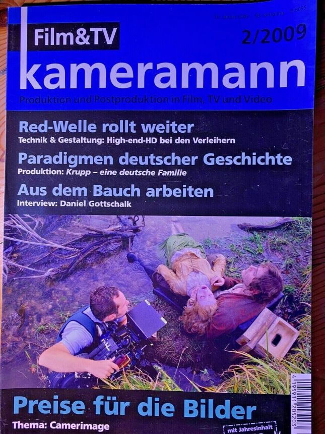 FILM TV KAMERAMANN magazine side cover Issue 2   2009