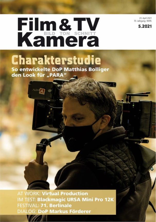 FILM TV KAMERAMANN magazine side cover  May 2021