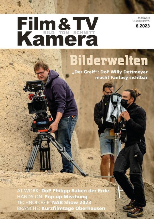 FILM TV KAMERAMANN magazine side cover Issue 6   2023