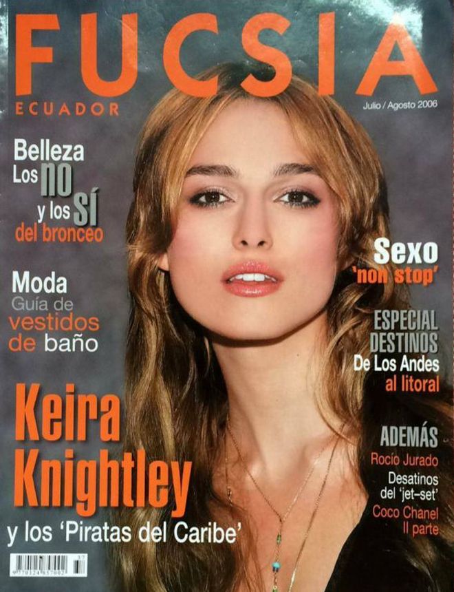 FUCSIA magazine side cover  July/August 2006