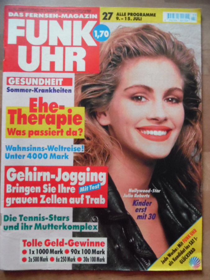 FUNK UHR magazine side cover Issue 27 9 July 1994