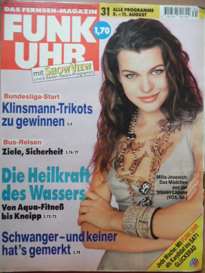 FUNK UHR magazine side cover Issue 31 5 August 1995