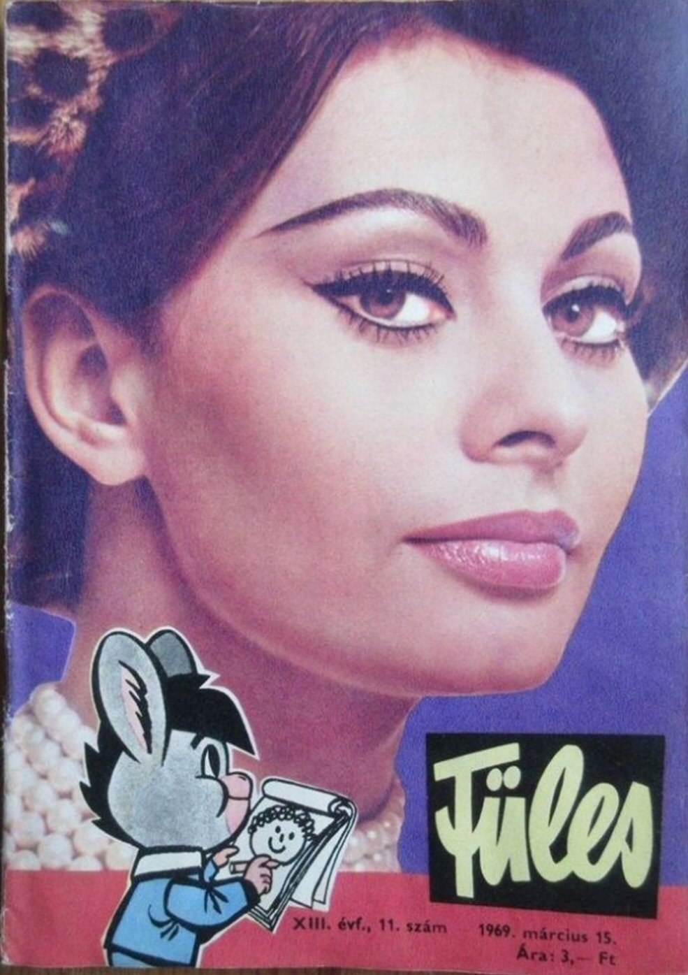 FULES magazine side cover  Vol 13 No  11 15 March 1969
