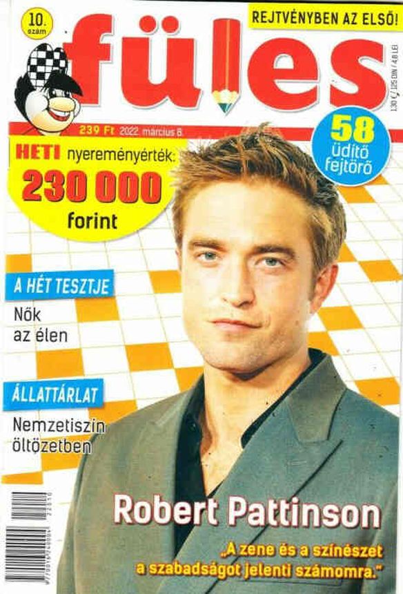 FULES magazine side cover 8 March 2022