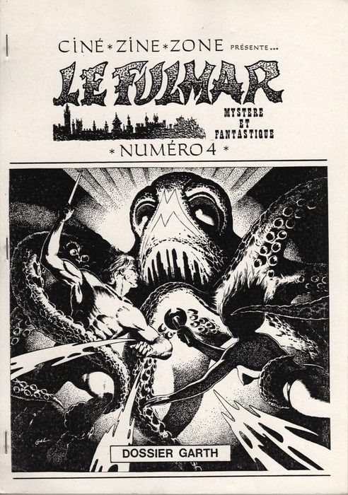 FULMAR magazine side cover Issue 4 September 1981