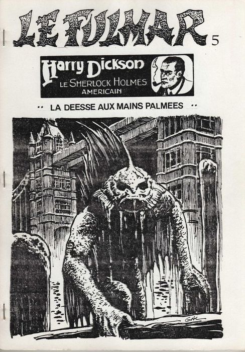 FULMAR magazine side cover Issue 5  1981