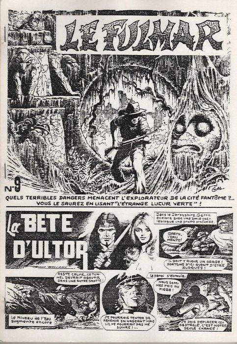 FULMAR magazine side cover Issue 9  1982