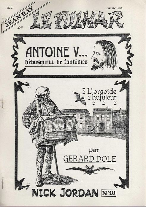 FULMAR magazine side cover Issue 10 July 1982