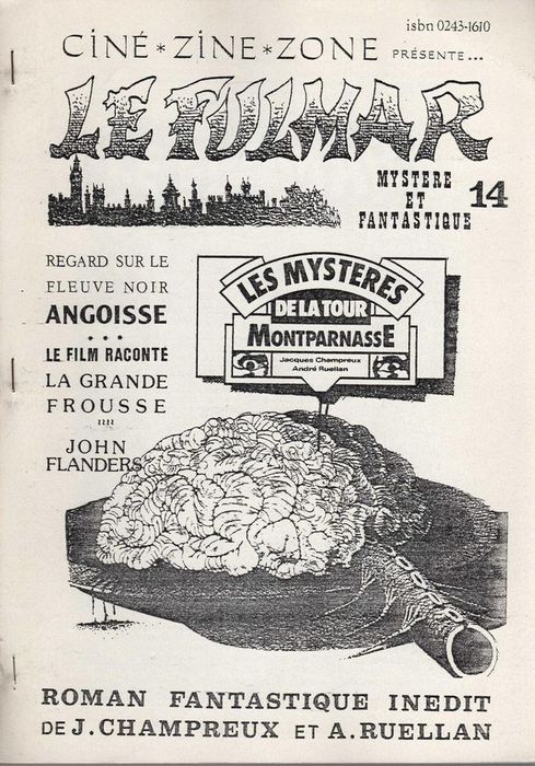 FULMAR magazine side cover Issue 14  1983
