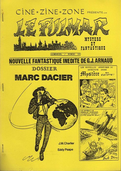 FULMAR magazine side cover Issue 15 April/May 1983