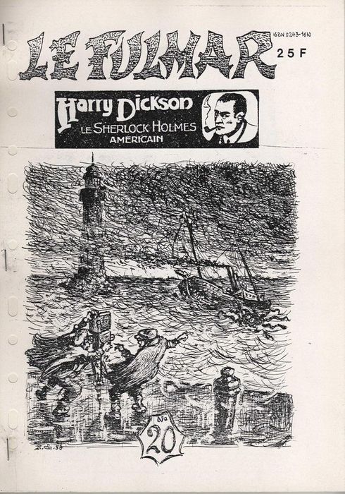 FULMAR magazine side cover Issue 20  1984