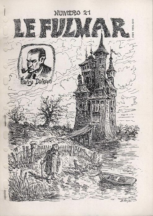 FULMAR magazine side cover Issue 21  1984