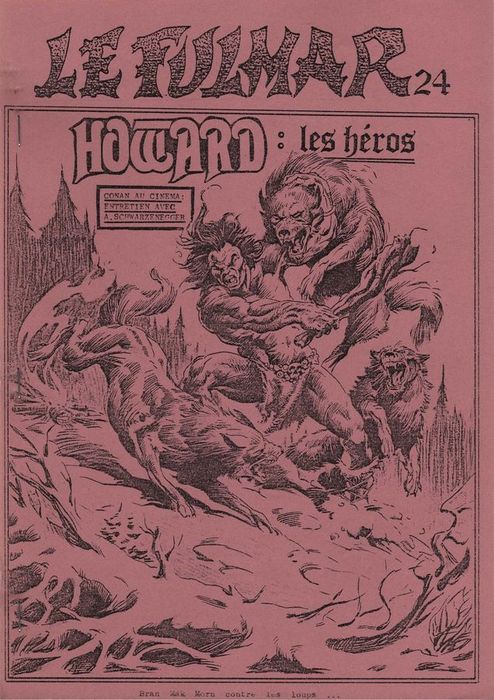 FULMAR magazine side cover Issue 24  1984