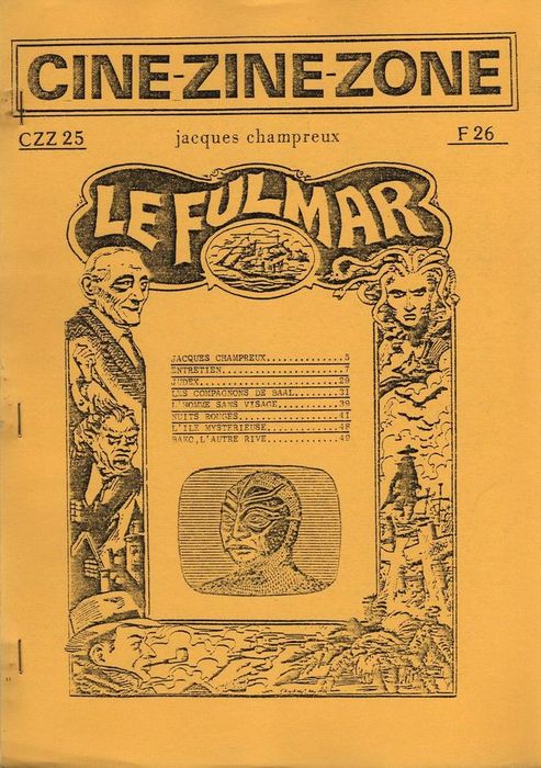 FULMAR magazine side cover Issue 26  1985
