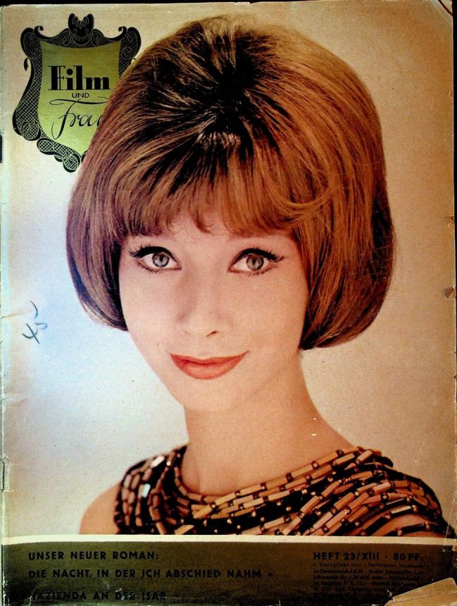FILM UND FRAU magazine side cover Issue 23   1961