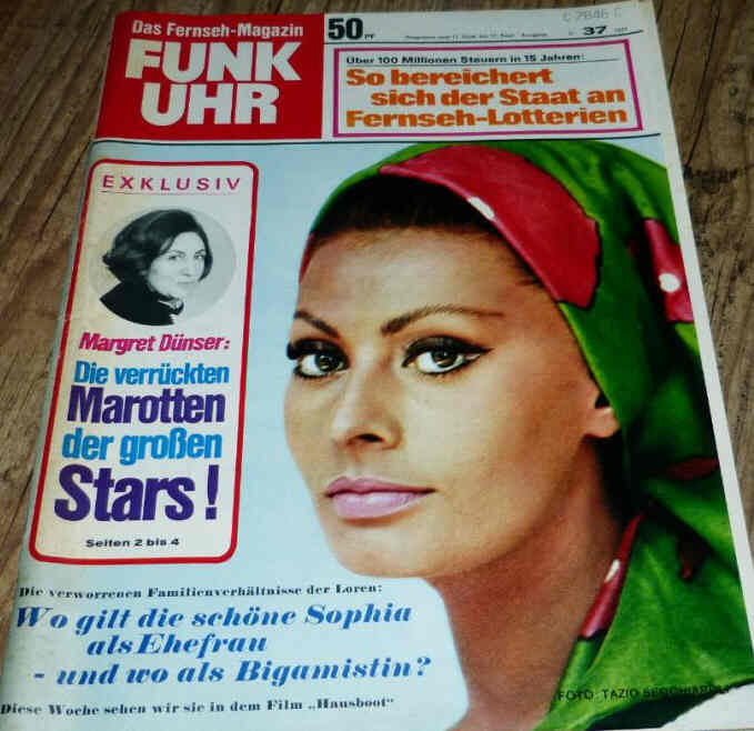 FUNK UHR magazine side cover Issue 37   1971