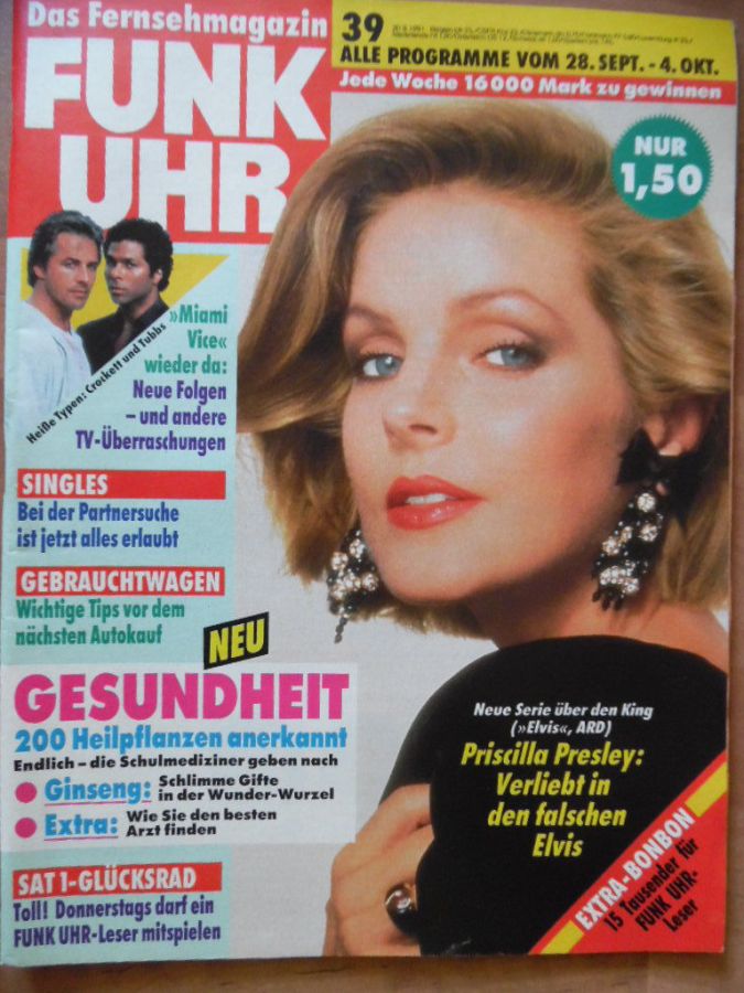 FUNK UHR magazine side cover Issue 39 28 September 1991