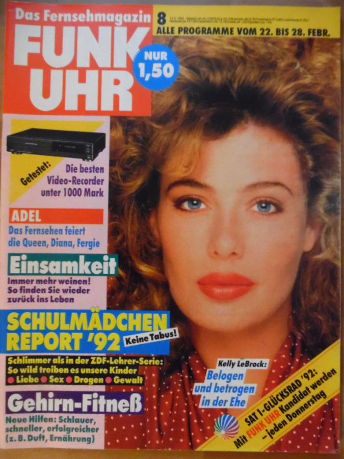 FUNK UHR magazine side cover Issue 8 22 February 1992