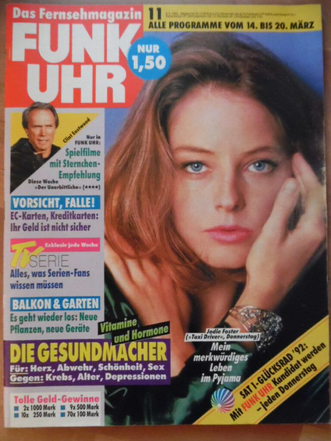 FUNK UHR magazine side cover Issue 11 14 March 1992