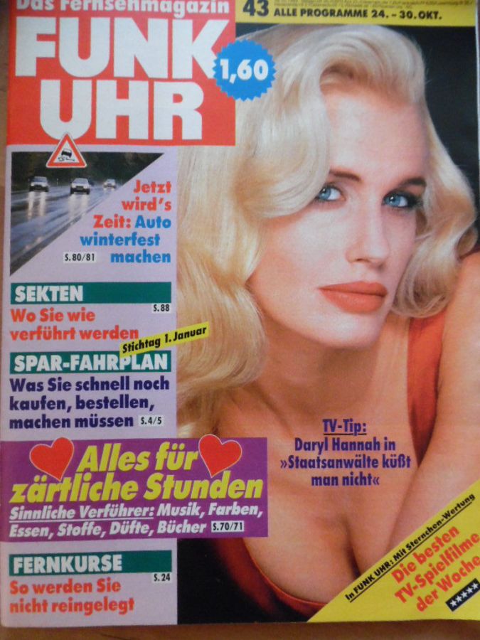 FUNK UHR magazine side cover Issue 43 24 October 1992