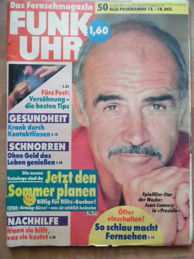 FUNK UHR magazine side cover Issue 50 12 December 1992