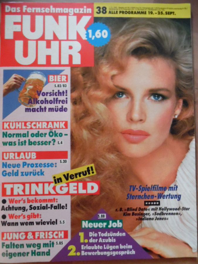 FUNK UHR magazine side cover Issue 38   1992