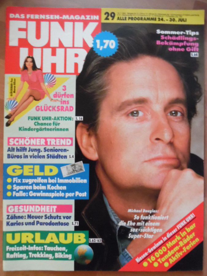FUNK UHR magazine side cover Issue 29 24 July 1993