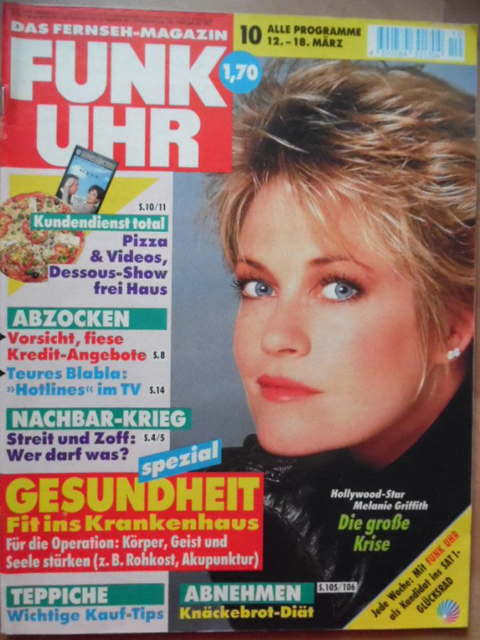 FUNK UHR magazine side cover Issue 10 12 March 1994