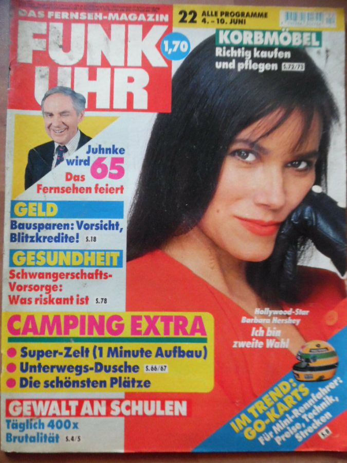 FUNK UHR magazine side cover Issue 22 4 June 1994