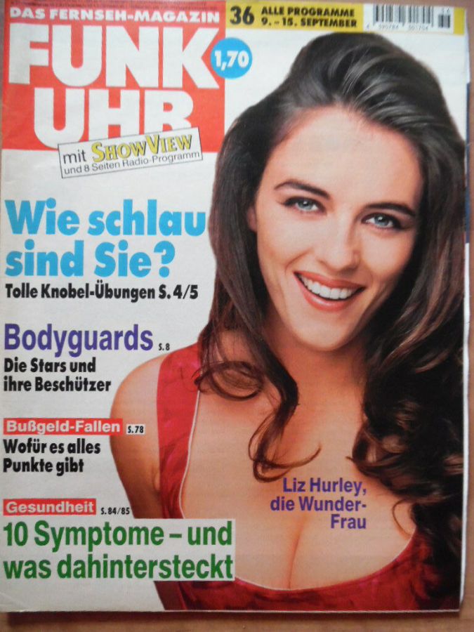 FUNK UHR magazine side cover Issue 36 9 September 1995