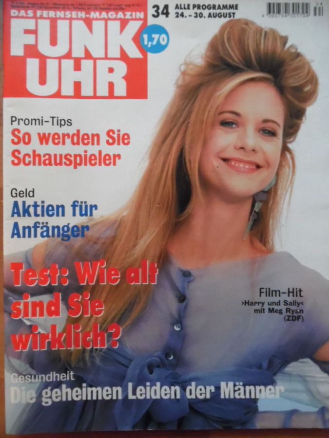 FUNK UHR magazine side cover Issue 34 24 August 1996