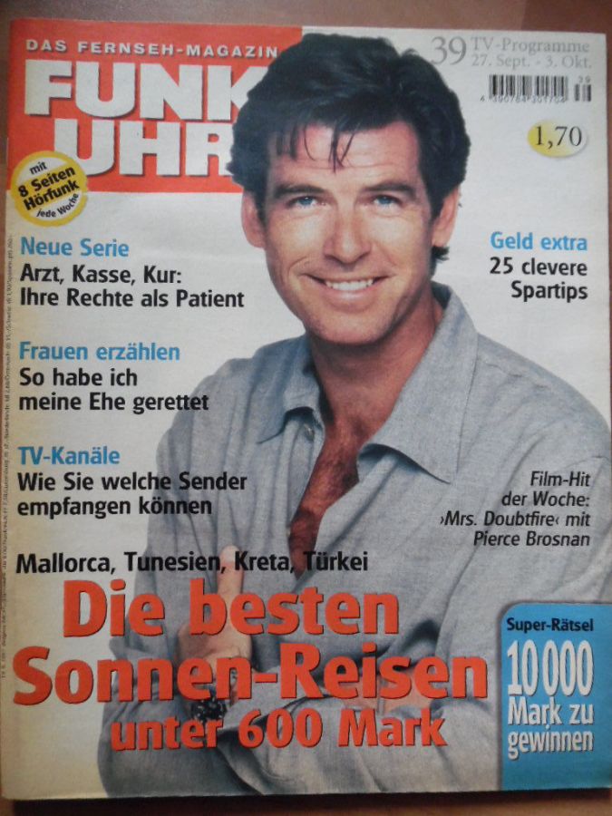 FUNK UHR magazine side cover Issue 39 27 September 1997