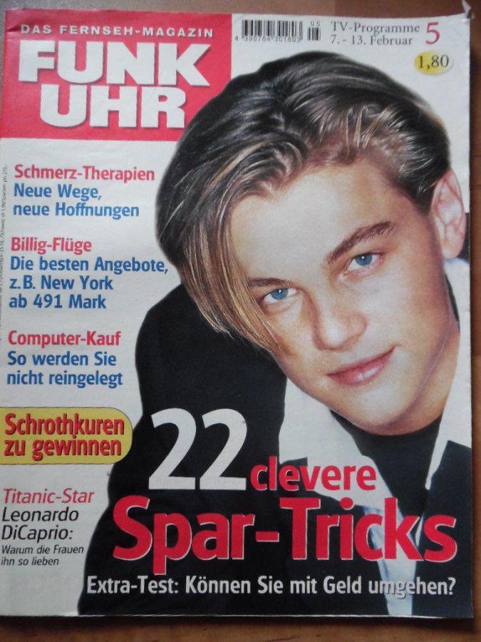 FUNK UHR magazine side cover Issue 5 7 February 1998