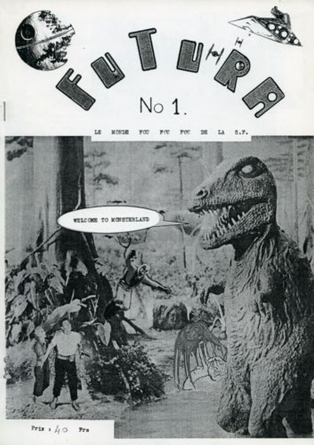 FUTURA magazine side cover Issue 1 January 1990