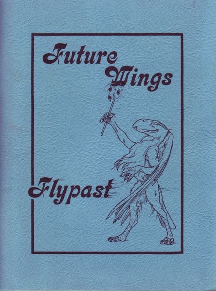 FUTURE WINGS magazine side cover Issue 2  1979